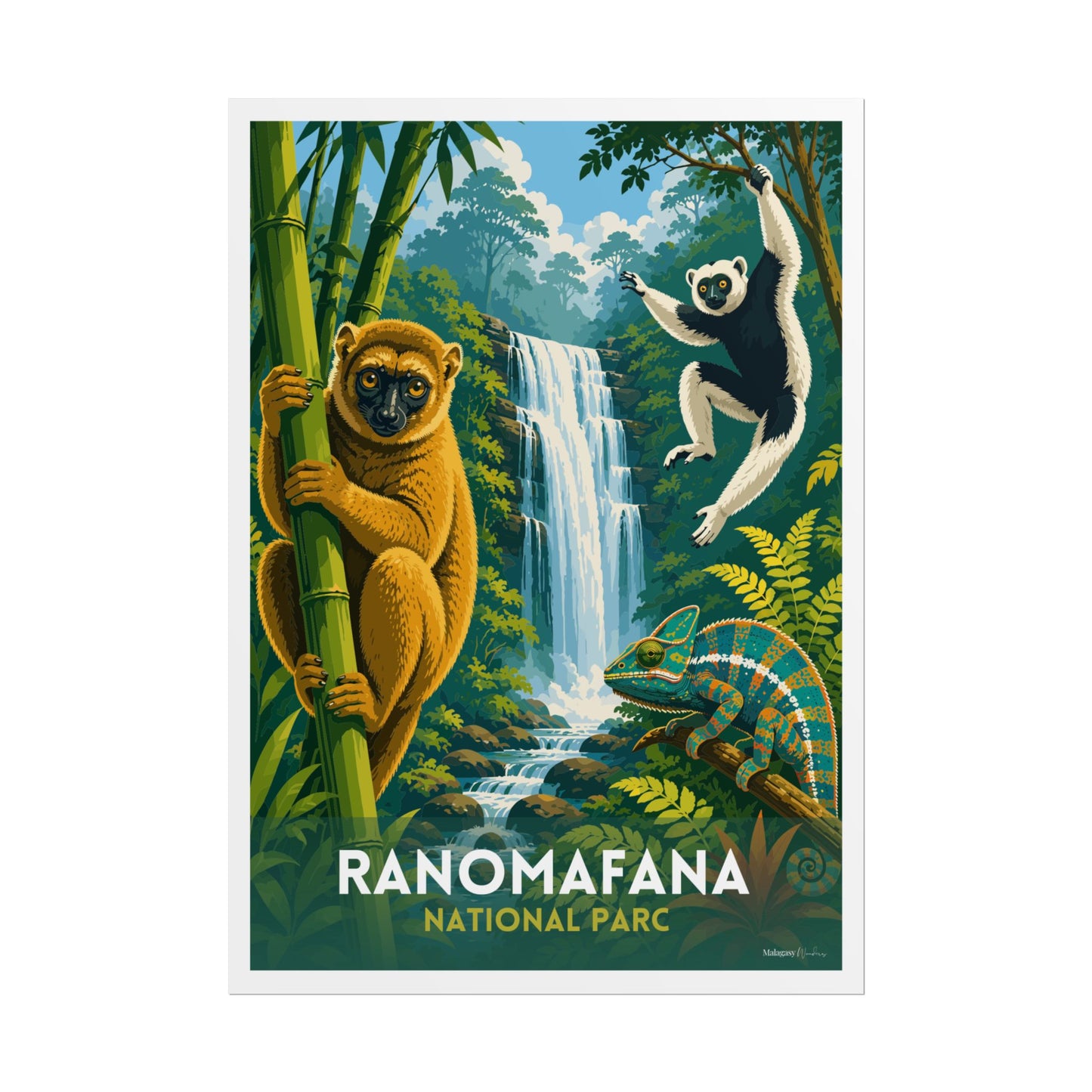 Affiche Ranomafana National Park - Madagascar