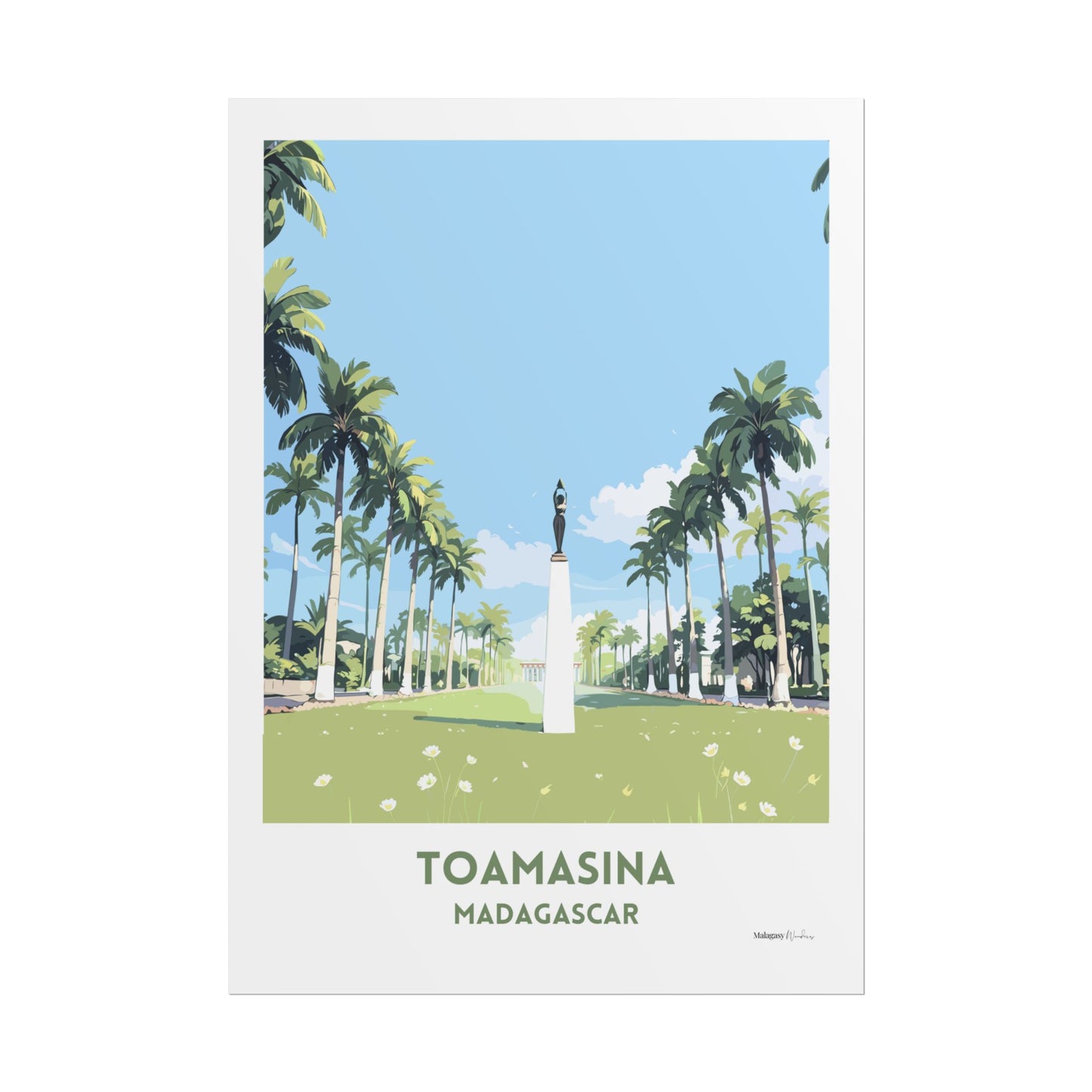 Affiche Toamasina - Madagascar