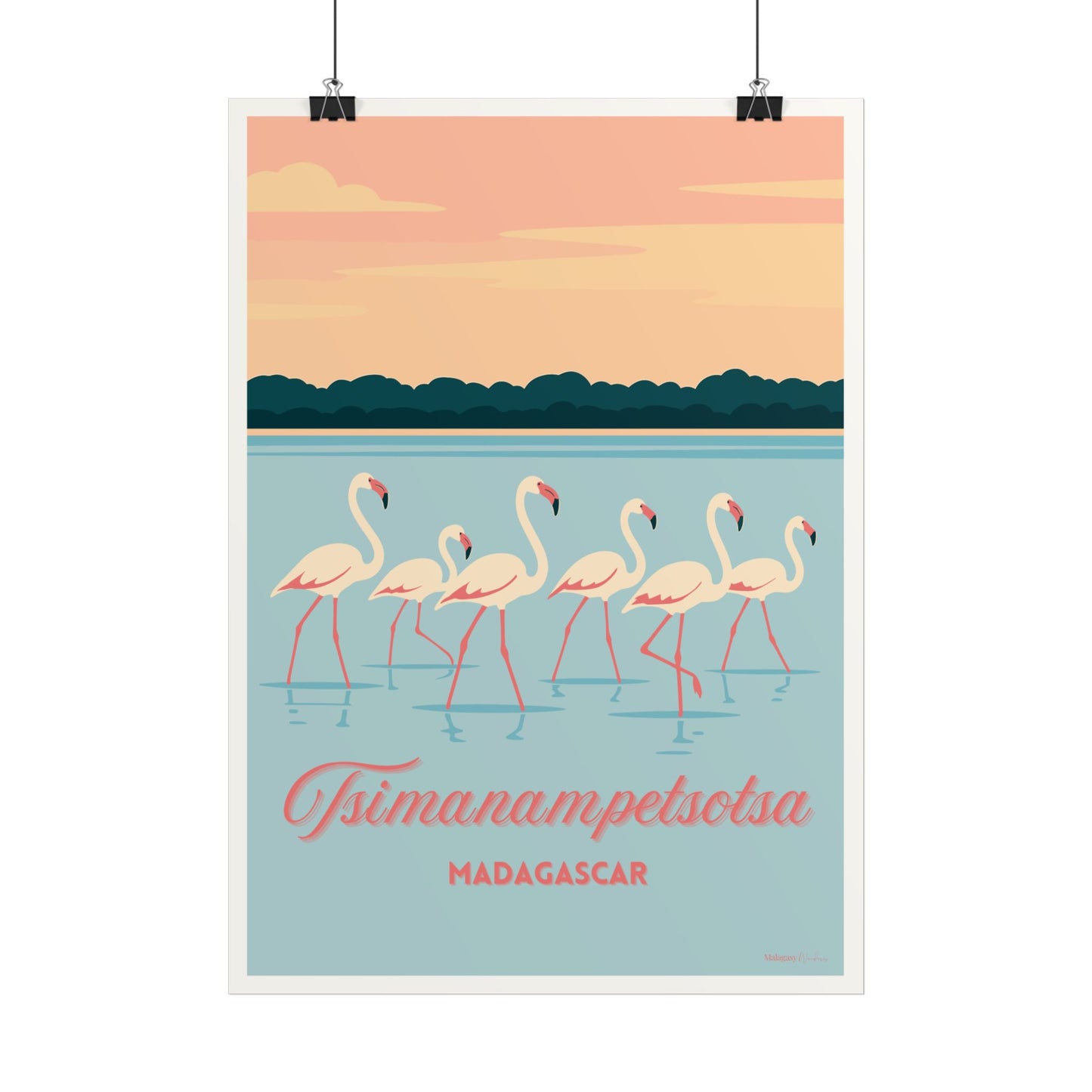 Affiche Parc National de Tsimanampetsotsa