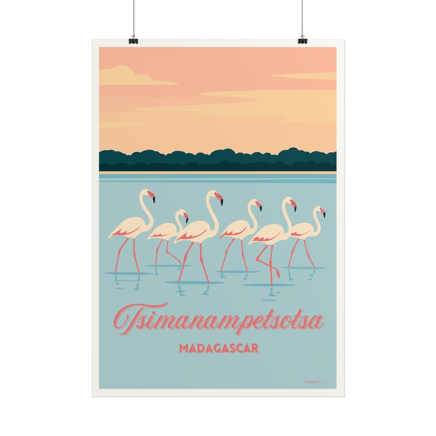 Affiche Parc National de Tsimanampetsotsa