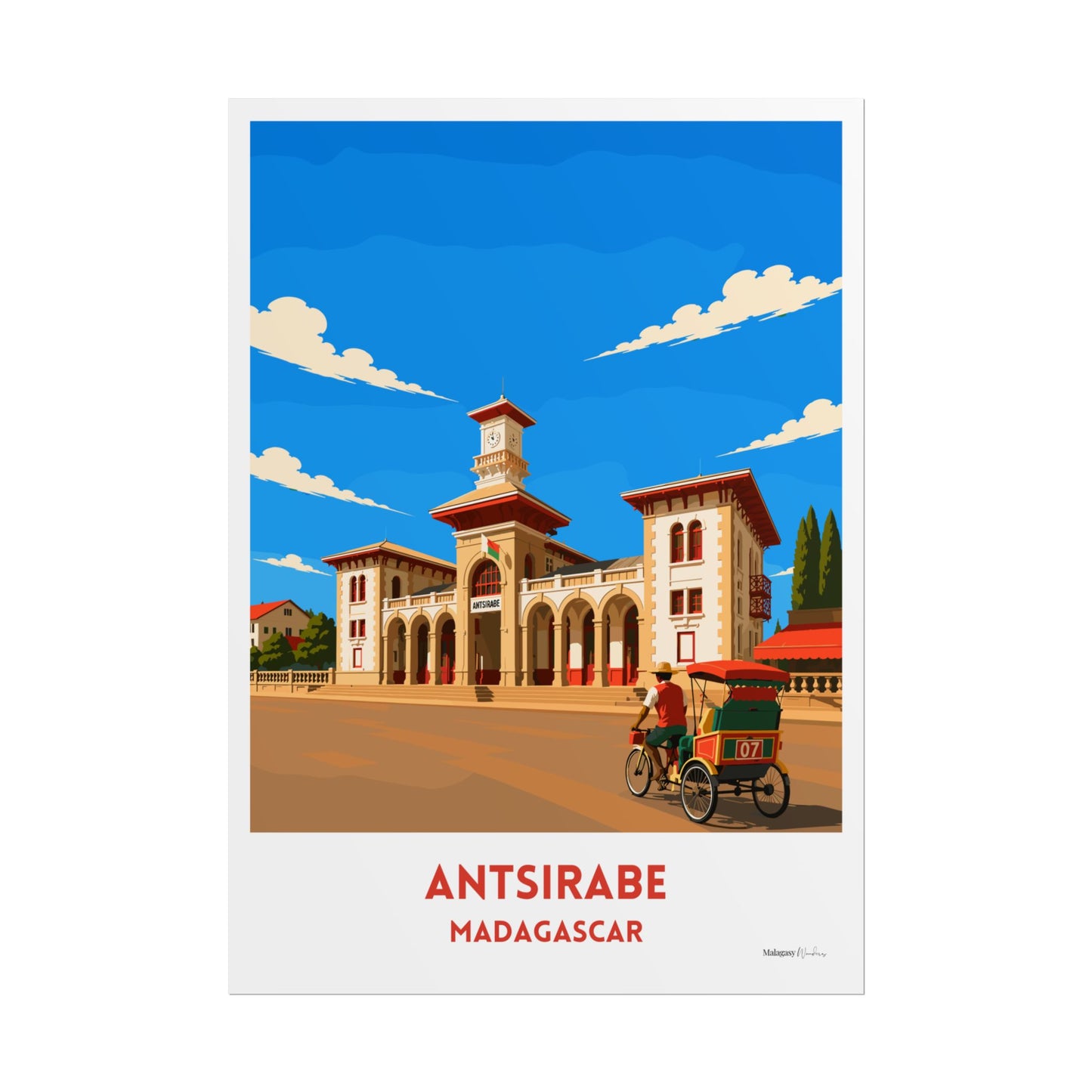 Poster Stazione di Antsirabe
