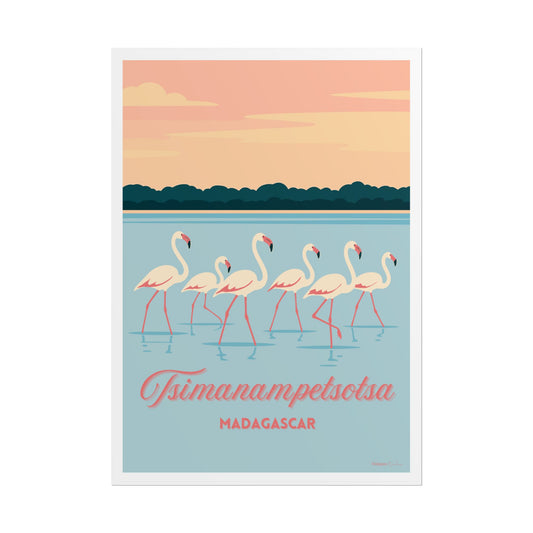 Affiche Parc National de Tsimanampetsotsa