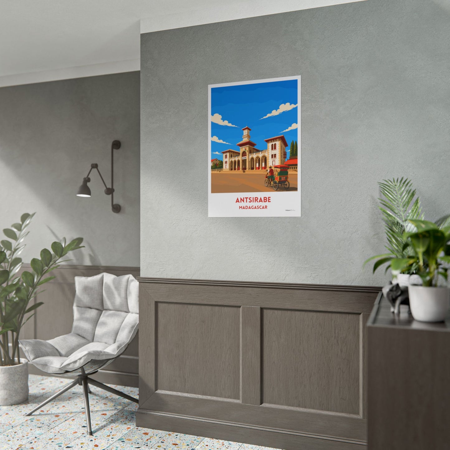 Poster Stazione di Antsirabe