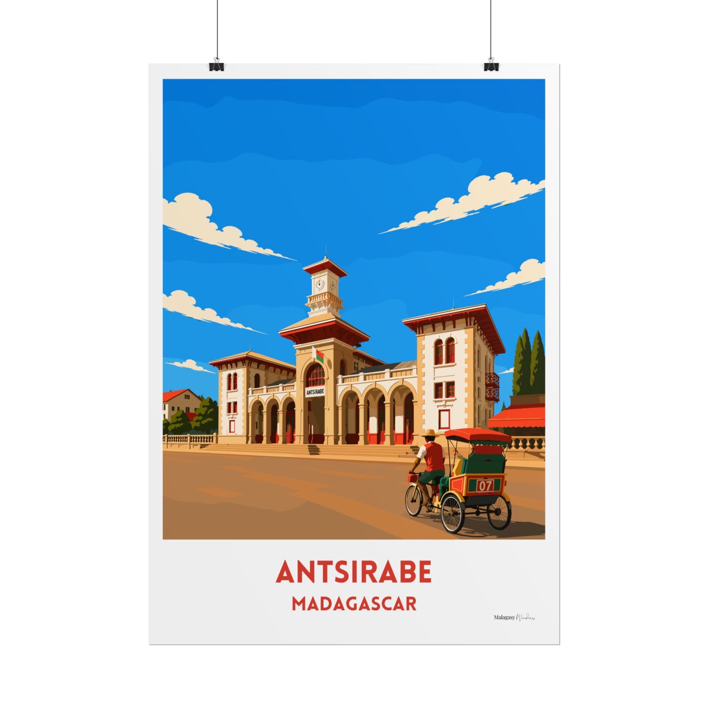 Poster Stazione di Antsirabe