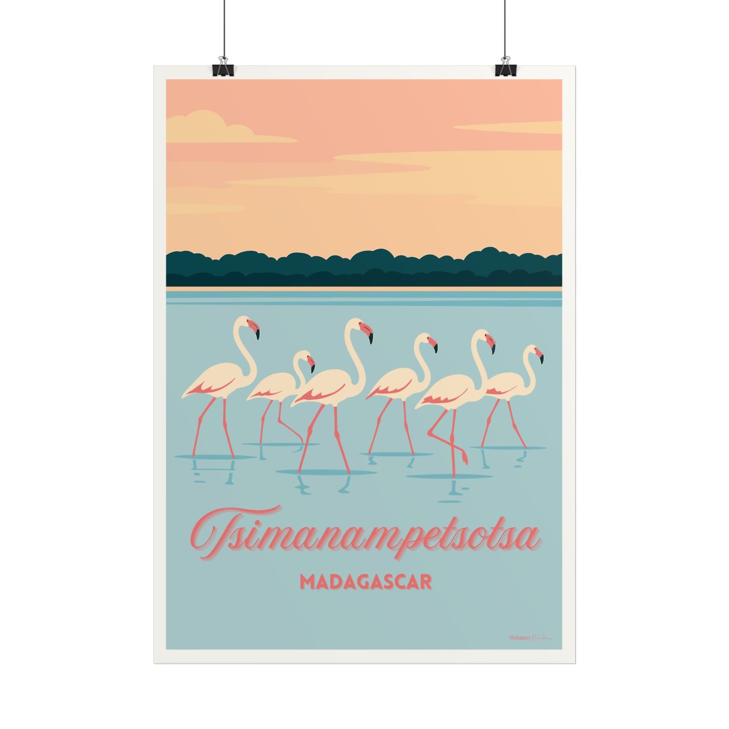Affiche Parc National de Tsimanampetsotsa