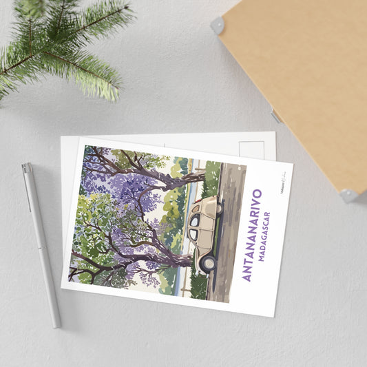 Carte postale Jacaranda Anosy Antananarivo
