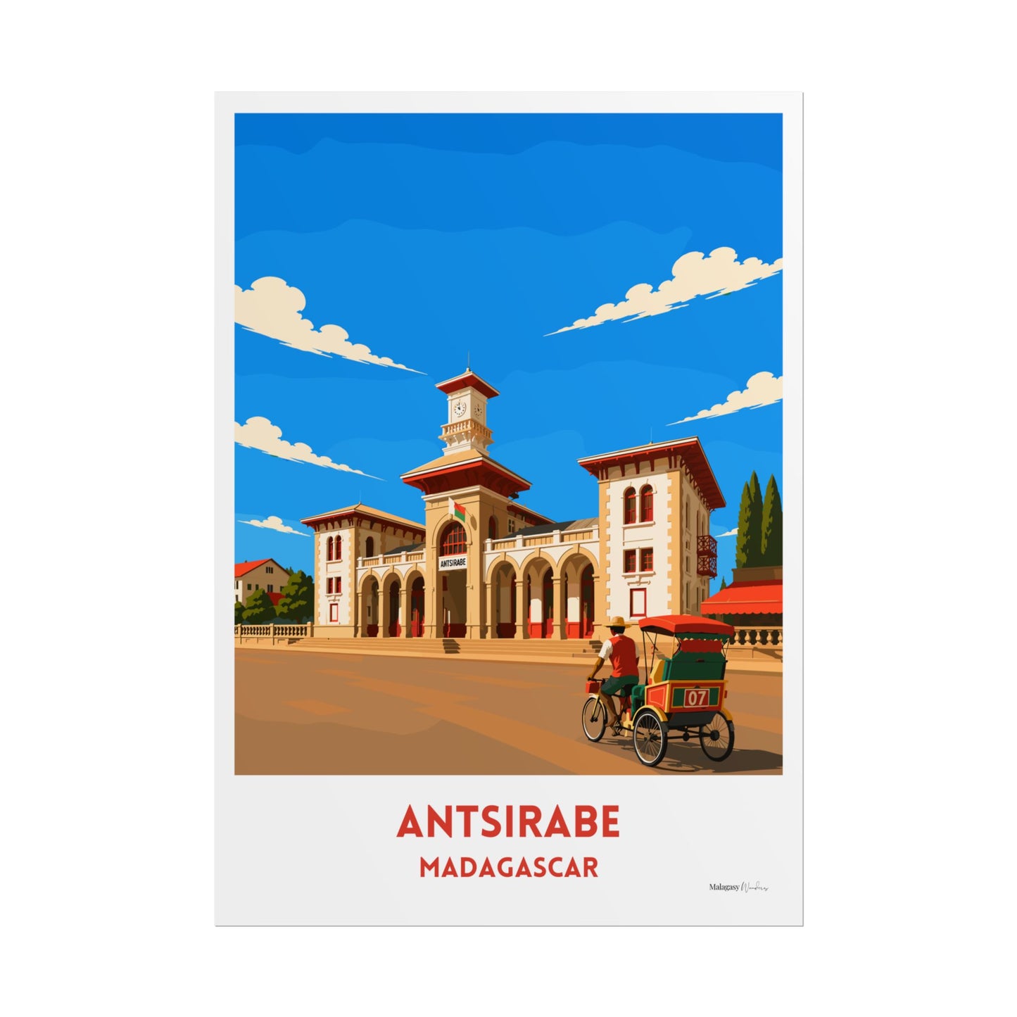 Poster Stazione di Antsirabe