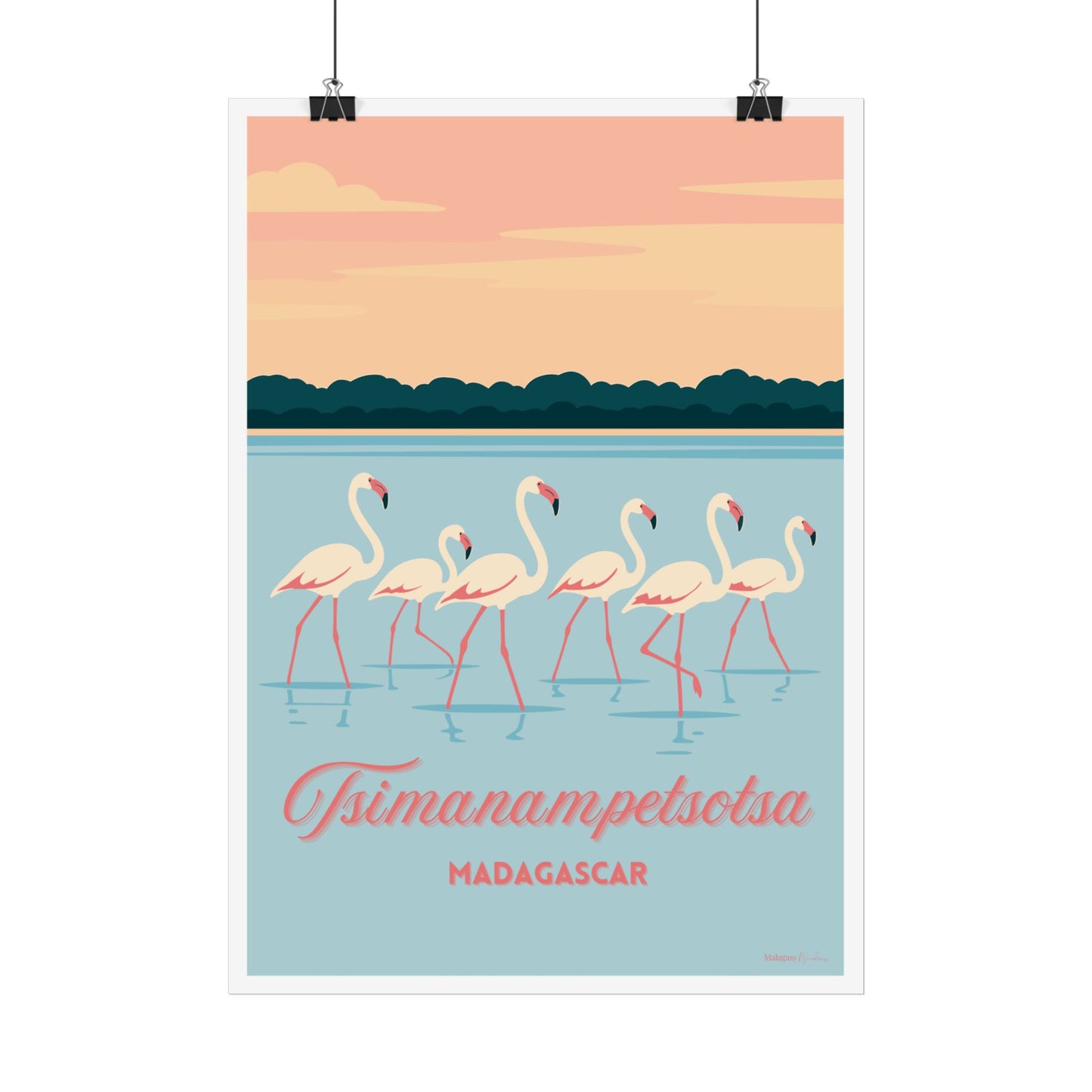 Affiche Parc National de Tsimanampetsotsa