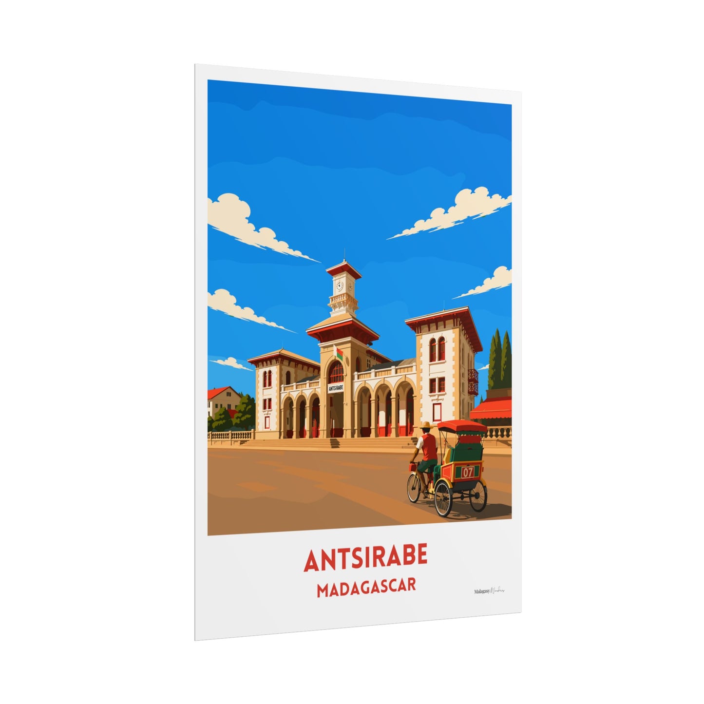 Poster Stazione di Antsirabe