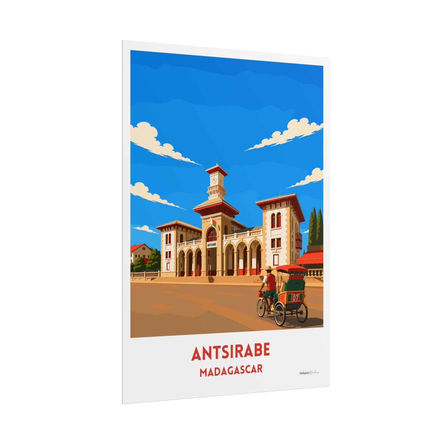 Poster Stazione di Antsirabe