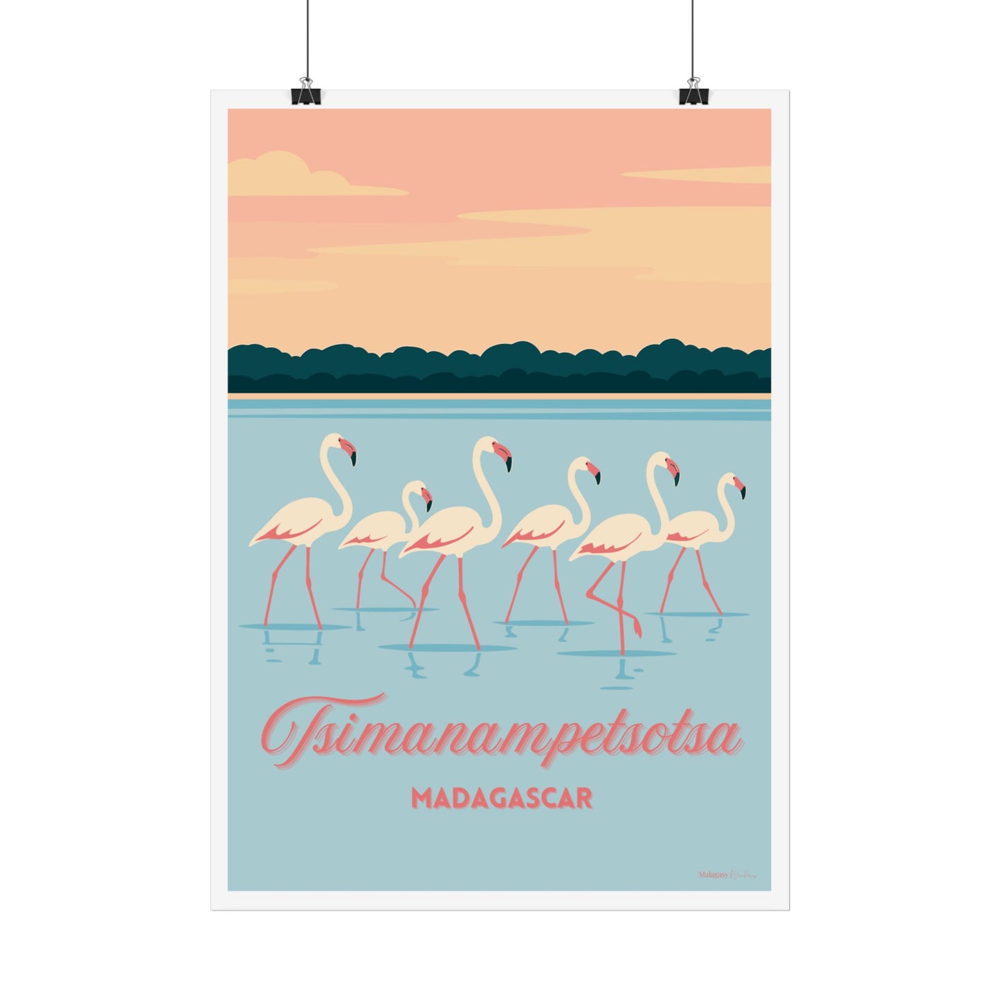Affiche Parc National de Tsimanampetsotsa