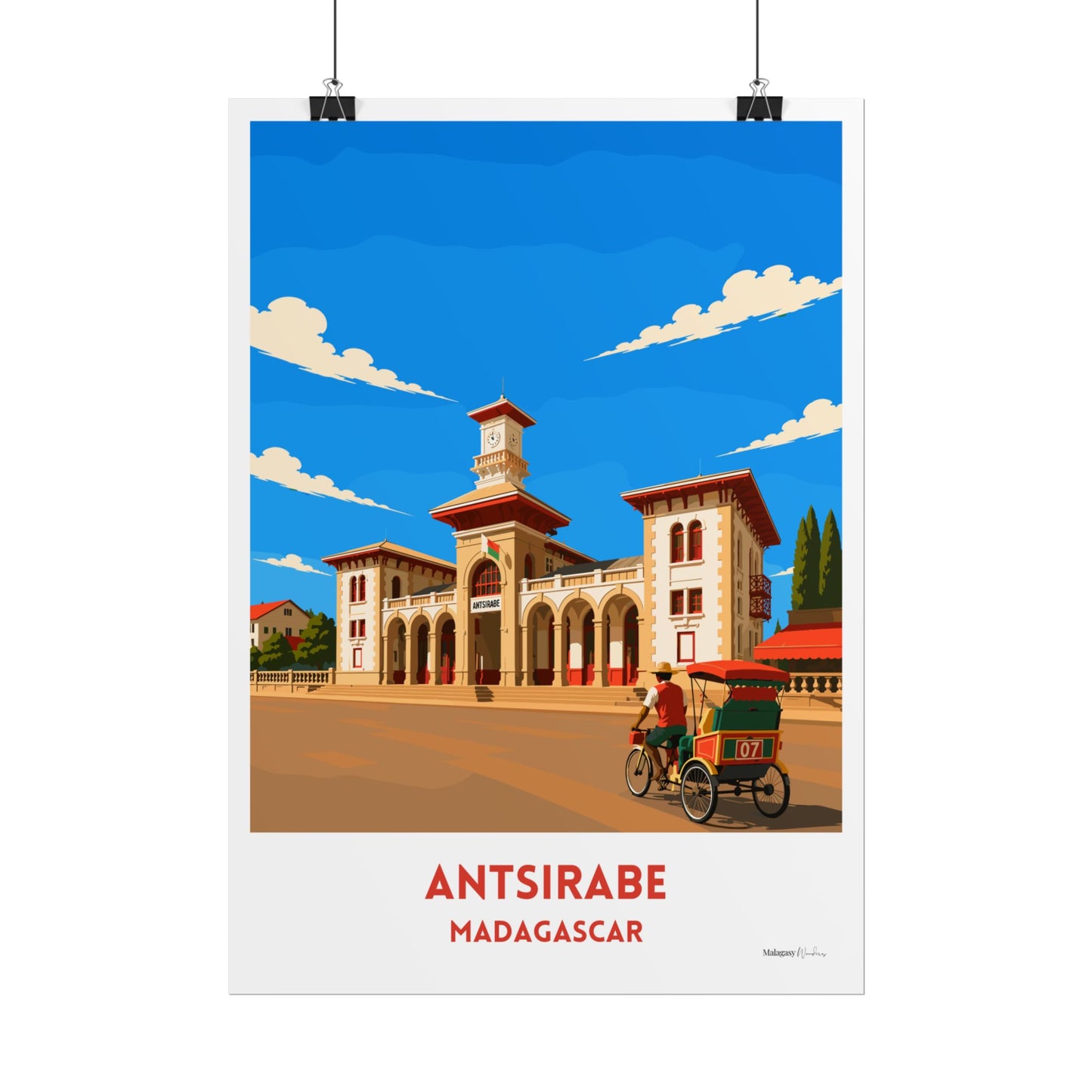 Poster Stazione di Antsirabe