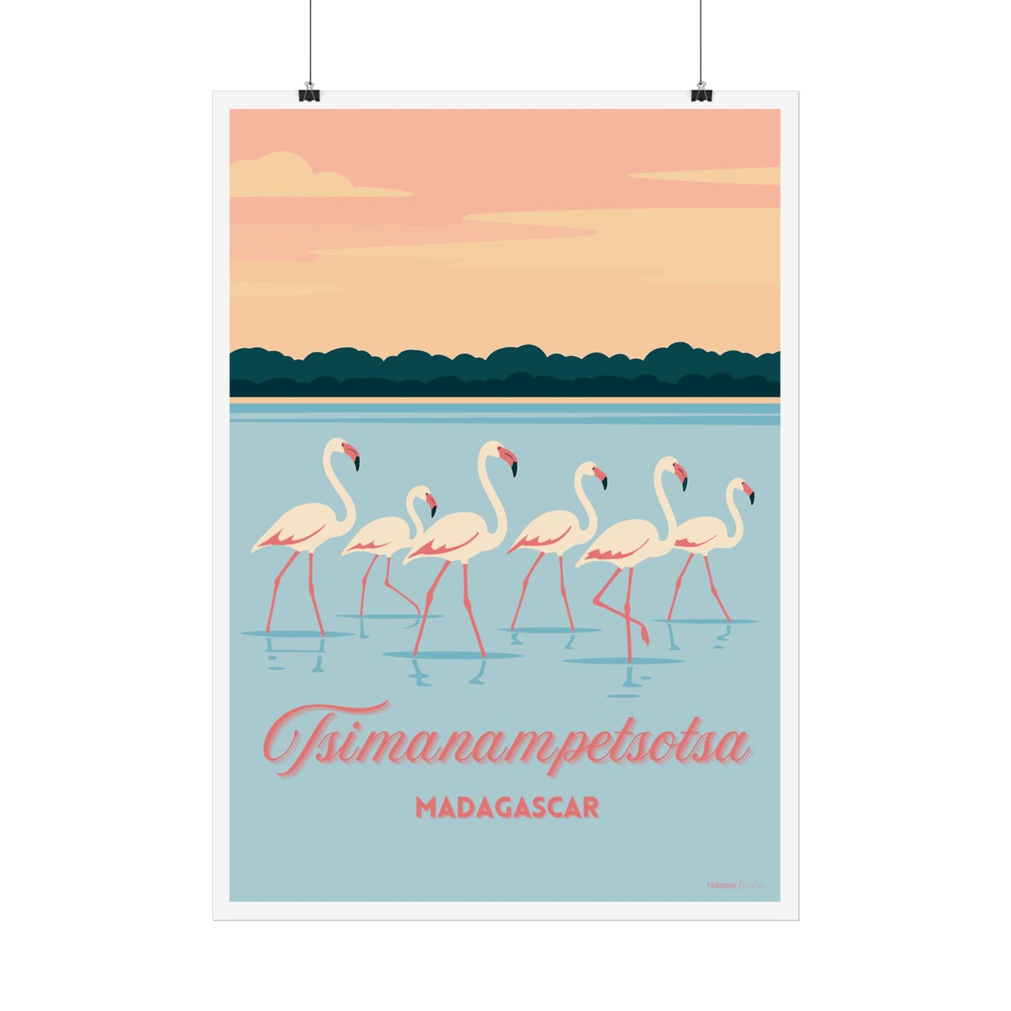Affiche Parc National de Tsimanampetsotsa