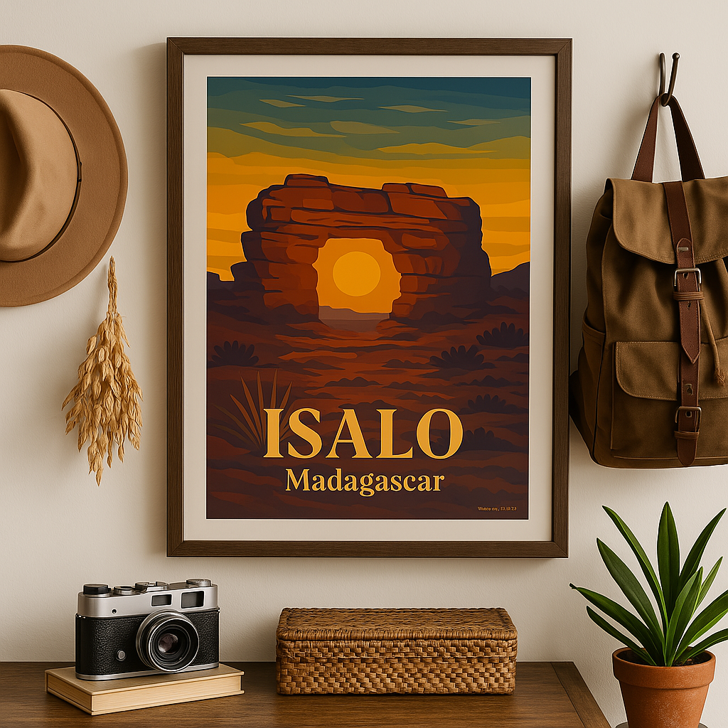 Affiche Parc National d'Isalo