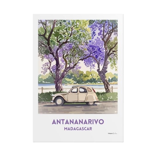 Affiche Lac Anosy Antananarivo